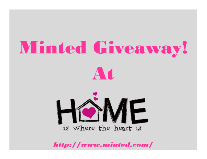 Giveaway-Minted